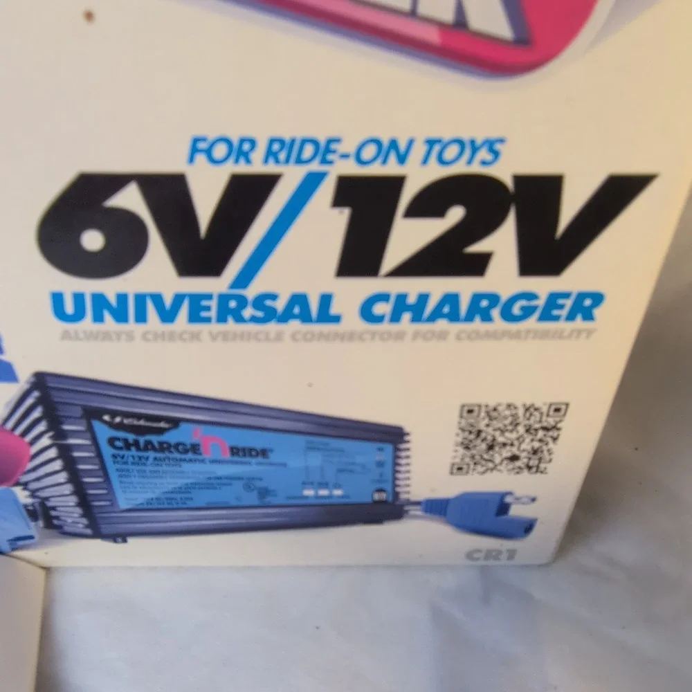 Tested 6V 12V Ride On Toy Battery Charger Power Wheels Kid Trax Univ w/ Adapters